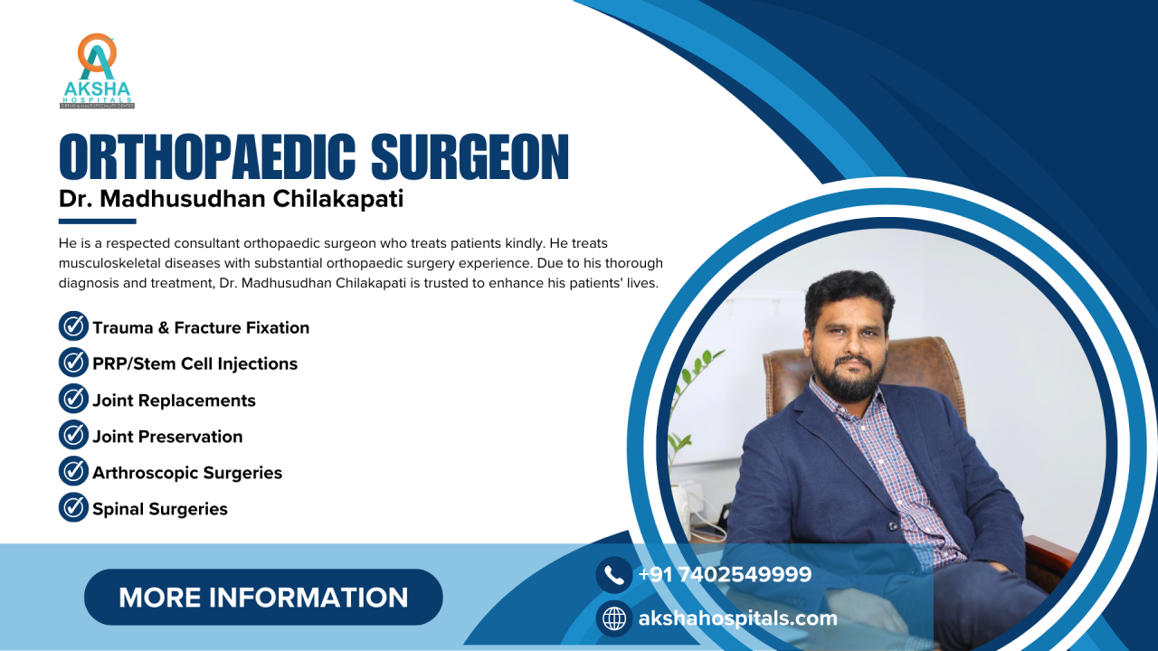 Orthopaedics doctor in gopanapally